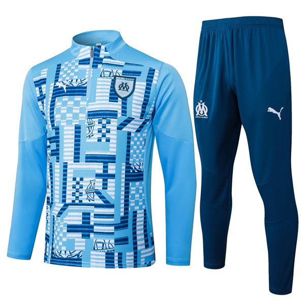 Sudadera De Training Marsella 2025/26 Azul